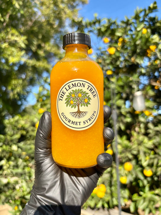 Mango Syrup – 8 oz Small-Batch Gourmet Tropical Syrup for Lemonade, Cocktails, Mocktails & Tea | Artisan