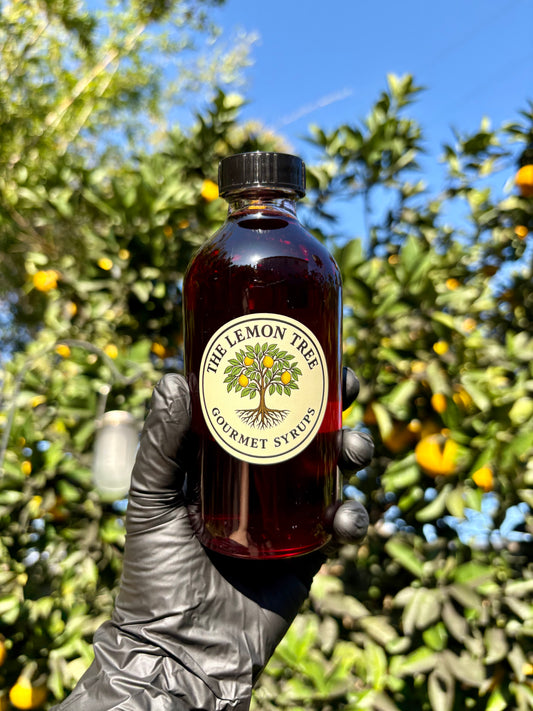Pomegranate Syrup – 8 oz Small-Batch Gourmet Fruit Syrup for Lemonade, Cocktails, Mocktails & Tea | Artisan