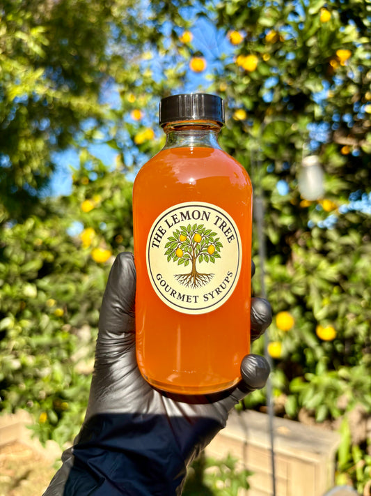 Grapefruit Syrup — 8 oz Small-Batch Gourmet Citrus Syrup for Lemonade, Cocktails & Tea | Artisan