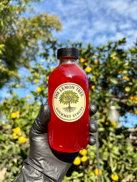Lemon Berry Syrup – 8 oz Small-Batch Signature Syrup for Lemonade, Cocktails, Mocktails & Tea | Artisan