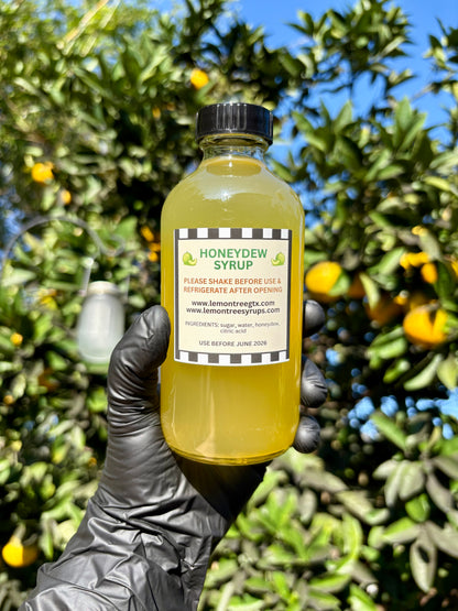Honeydew Syrup – 8 oz Small-Batch Gourmet Melon Syrup for Cocktails, Mocktails, Lemonade & Summer Drinks | Artisan