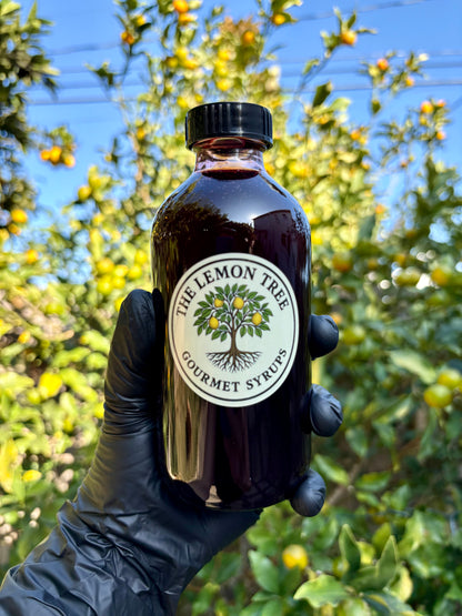 Dark Cherry Syrup – 8 oz Small-Batch Gourmet Fruit Syrup for Cocktails, Mocktails, Lemonade & Desserts | Artisan