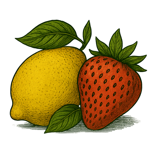 Lemon Berry Syrup – 8 oz Small-Batch Signature Syrup for Lemonade, Cocktails, Mocktails & Tea | Artisan