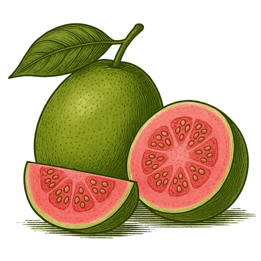 Guava Syrup — 8 oz Small-Batch Gourmet Fruit Syrup for Lemonade, Cocktails & Tea | Artisan