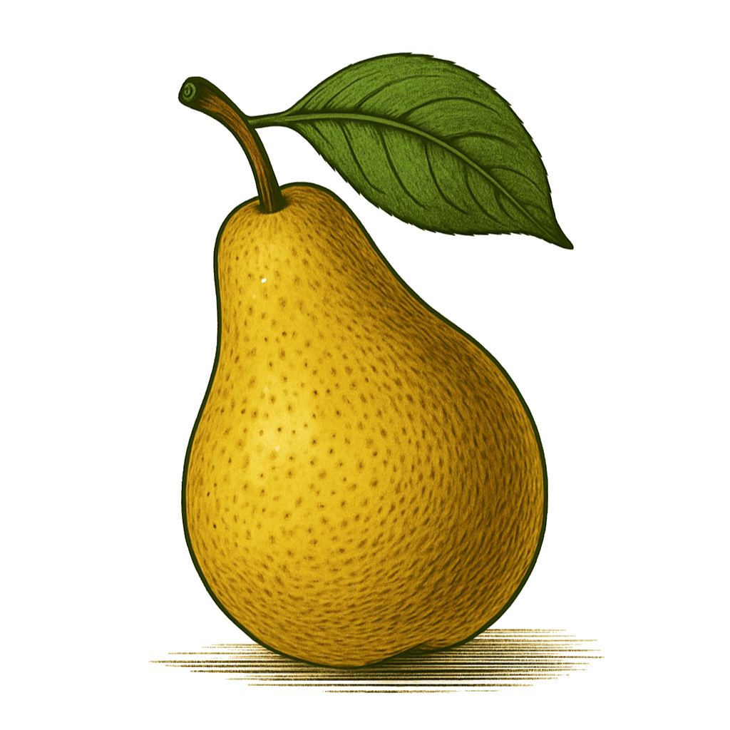 Pear Syrup — 8 oz Small-Batch Gourmet Fruit Syrup for Lemonade, Cocktails & Tea | Artisan