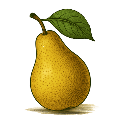 Pear Syrup — 8 oz Small-Batch Gourmet Fruit Syrup for Lemonade, Cocktails & Tea | Artisan